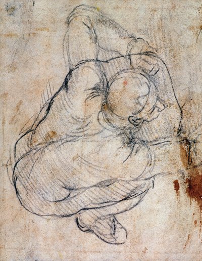 Studio per il Giudizio Universale da Michelangelo Buonarroti